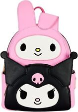 Loungefly Sanrio My Melody And Kuromi Double Pocket Mini Backpack New With Tags picture
