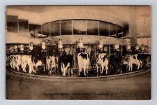 Plainsboro NJ, Walker Gordon Rotolactor, Milking Machine Vintage Postcard picture