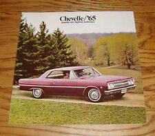 Original 1965 Chevrolet Chevelle Sales Brochure 65 Chevy Malibu 300 Wagon picture