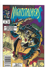NIGHTSTALKERS # 4 * BLADE * MORBIUS * MARVEL COMICS * 1993 picture