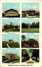 Rollo MO Missouri School Of Mines Multiview Vintage Postcard picture