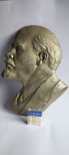 Sculpture bust of Lenin from the honor board of the USSR, vintage 1950s picture