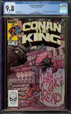 Conan the King #20 CGC 9.8 WHITE Pages Marvel Comics 1984 - Mike Kaluta Cover picture