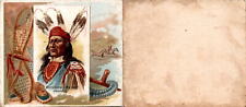 N36 Allen & Ginter, Celebrated American Indian Chiefs, 1888, Rushing Bear picture