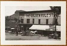 Lyons Colorado Golden Rule Store c. 1905 - Historic Photo Print - 8.75