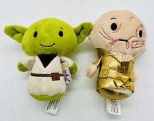 Hallmark Itty Bittys Supreme Leader Snoke Yoda Plush Lot of 2 Tags picture