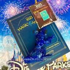 Disney D23 15th Sorcerer Mickey Variant Blue Magic & Mystery Figure & Pin picture