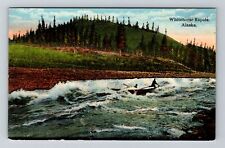 AK-Alaska, Whitehorse Rapids, Vintage Postcard picture