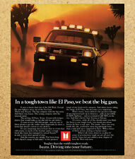 Isuzu Diesel 4 Speed Off Road Pick Up Truck - Vtg Print Ads Ephemera Art 1983 picture