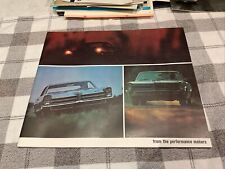 Original 1965 Pontiac High Performance Sales Brochure 65 GTO 2+2 picture