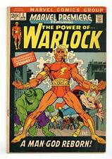 Marvel Premiere #1 GD+ 2.5 1972 1st app. Warlock picture