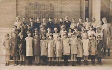 RPPC School Photo Florence Garwood Probably Ohio c1917 Real Photo Postcard picture