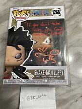 Funko Pop: One Piece - Snake-Man Luffy #1266 Signed By Colleen Clickenbeard picture