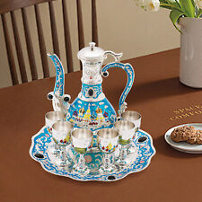 Vintage Coffee Pot Tea, Crafts Teapot and Cup Set, Tea Service Set for Tea Table picture