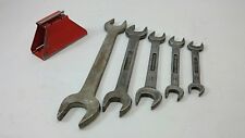 DUNLAP FORGED USA Vintage Wrenches SAE Handyman Tool Set Lot Automotive Repair picture
