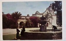 Vintage 1952 Postcard: 'Old Mission' San Luis Rey, Ca. Postmarked W/2c Stamp.  picture