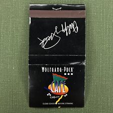 Vintage Matchbook Cover Wolfgang Puck Cafe California Las Vegas Matches Unstruck picture