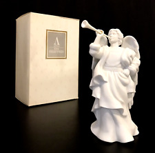 AVON NATIVITY COLLECTIBLES  -  ANGEL GABRIEL WITH HORN  -  BOX, FOAM - MINT picture