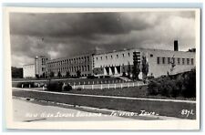 c1930's New High School Building Fairfield Iowa IA RPPC Photo Vintage Postcard picture