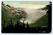 c1913 Illecillewaet Glacier Railway Canadian Rocks Plymouth Kansas KS Postcard picture