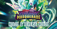 Pokémon TCG Twilight Masquerade Reverse Holo & HOLO English TCG trading cards picture