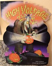 Vintage 1981 Hallmark Halloween FRANKENSTEIN die cut decoration UNUSED 12 inches picture