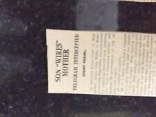 M3-8a ephemera 1941 dagenham article getting rationed food illegally  picture