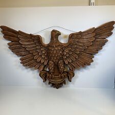 Vintage Bald Eagle Wall Hanging - Wings Spread 27 x 15 in. picture