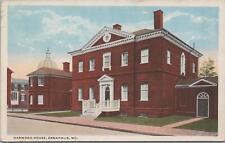 Postcard Harwood House Annapolis MD Maryland  picture