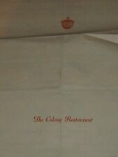 Scarce 1943 THE COLONY Restaurant Dinner Menu New York picture