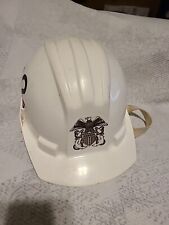 Navy Hard Hat 1986 USN BULLARD Adjustable White Helmet Safety Certified 5100CAP  picture