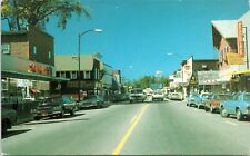 Main Street, Eagle River, Wisconsin - 4x6 Chrome Postcard - Kodak, Schultz Bros picture