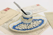 German Antique Painted Porcelain Inkwell, Rosenthal #48189 picture