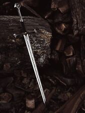 Handmade Carbon Steel Blade Anduril/Narsil Sword of King Aragorn (LOTR) 41