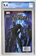 Dark Avengers 1 Newsstand Variant CGC 9.4 First Iron Patriot 2009 picture