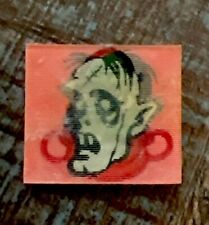1960s Vari Vue 2 Phase Rare Monster RED FRANKENSTEIN Lenticular tile picture