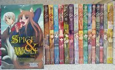 Spice and Wolf Vol. 1-16 Manga English Complete Set Isuna Hasekura Yen Press NEW picture