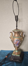 LE Mieux China 24K Gold Ornate Neo Classic Hollywood Regency Ceramic Lamp France picture