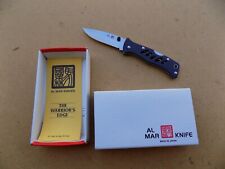 Vintage Al Mar Micro Sere Folding Knife Seki Japan Serial #ed picture