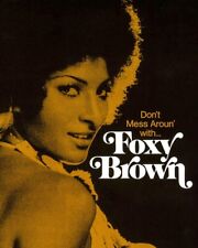 Pam Grier in Foxy Brown movie poster art 24x36 inch Poster picture