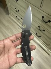 Spyderco Manix 2 G-10 Folding Knife Black picture