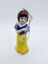 Vintage Disney Japan Snow White Ceramic Ornament with Gold Cord Very Rare Unique picture