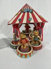 Cherished Teddies Circus Display (no box) with Seal, Claudia, Bruno (box) 1995 picture