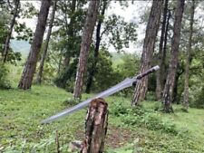 Custom Handmade Carbon Steel Blade Tactical Viking Sword| Hunting Sword Camping picture