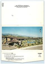 c1950's Turnpike Lodge & Restaurant Roadside Santa Barbara California Postcard picture