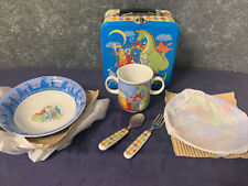 What's A Dragon? Tin LunchBox with Ceramic Plates , Cup and Utensils picture