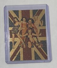 Spice Girls Gold Plated Limited Artist Signed “Pop Icons” Trading Card 1/1 picture