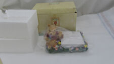VTG NEW - Disney Store Simply Pooh Resin Notepad Note Pad Holder With Paper picture