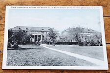 Brookings South Dakota Vintage litho Postcard Girls Dormitories State College picture