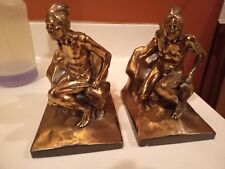 Pair of Vintage Native American 6 3/4” PMG  Bookends picture